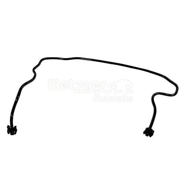 Kühlerschlauch von Thermostat nach Ausgleichsbehälter METZGER für RENAULT CLIO