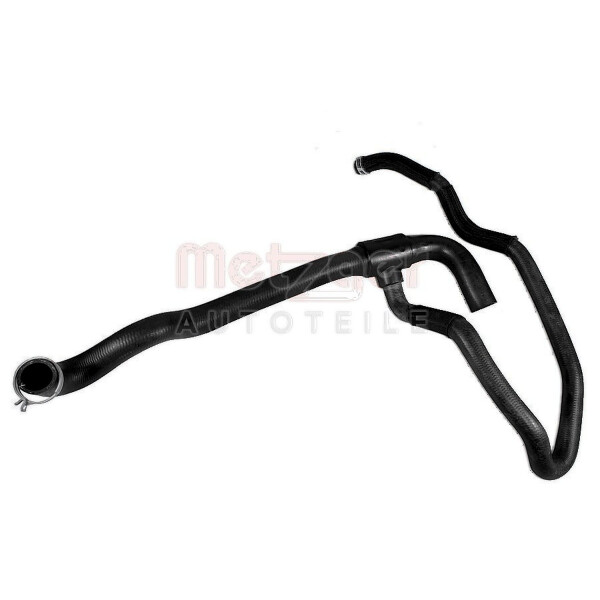 Kühlerschlauch links unten METZGER IAM-Expertise passend für u.a. DACIA DUSTER