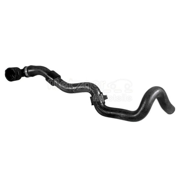 Kühlerschlauch rechts unten METZGER IAM-Expertise passend für u.a. SEAT LEON