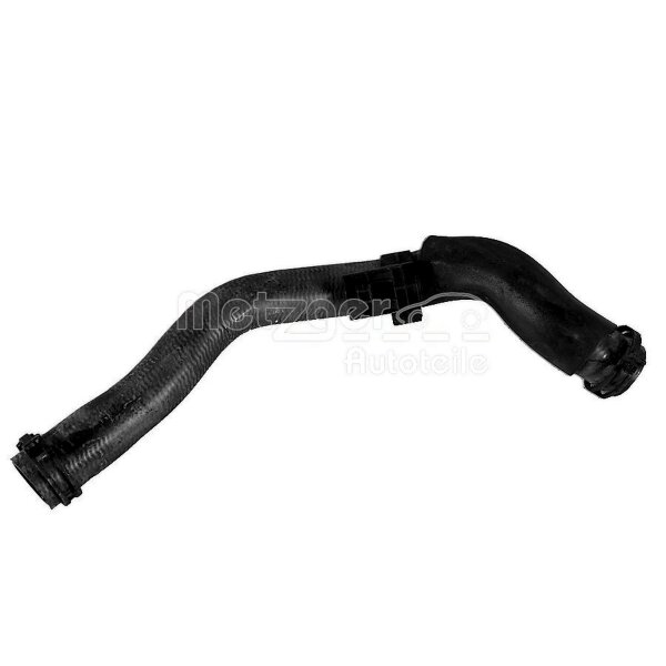 Radiator Hose top right METZGER Aftermarket-Expertise suitable for MAZDA 2