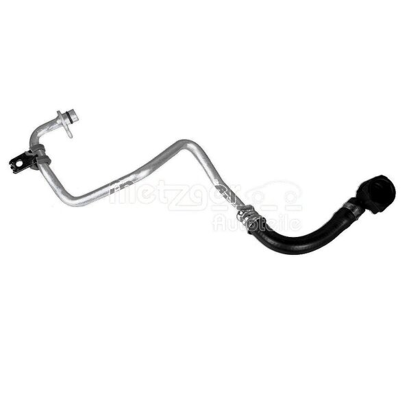 Coolant Pipe after exhaust gas turbocharger METZGER for BMW 5 Series and others