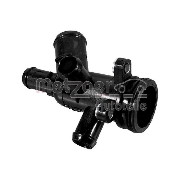 Kühlmittelflansch Wasserpumpe Kunststoff METZGER für u.a. FORD TRANSIT