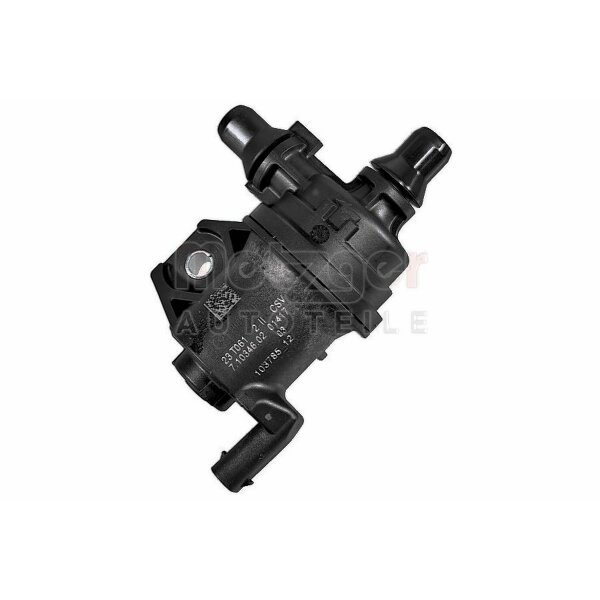 Coolant Control Valve 2-connections 2-pole METZGER for BMW X1 and others