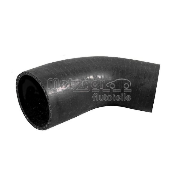 Charge Air Hose left without clamps METZGER for e.g. CITROËN NEMO
