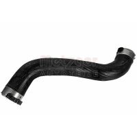 Charge Air Hose left with quick couplings METZGER for...