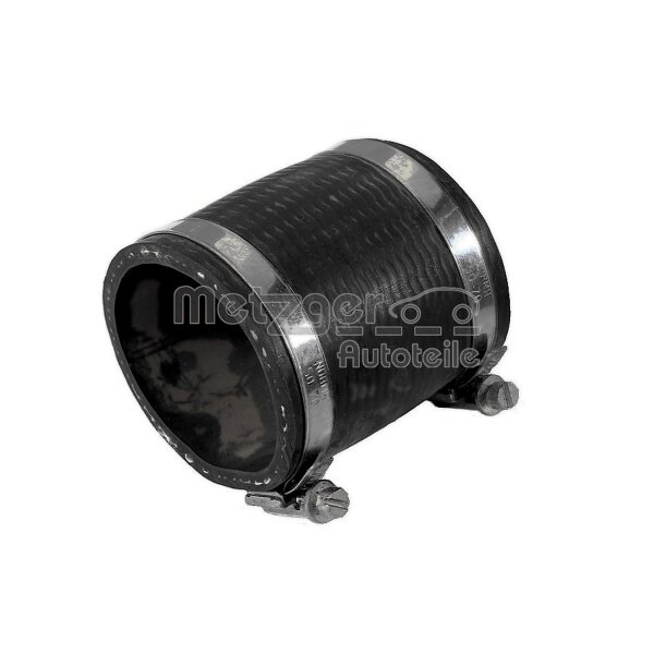 Ladeluftschlauch rechts mit Schellen METZGER für u.a. MERCEDES-BENZ C-KLASSE