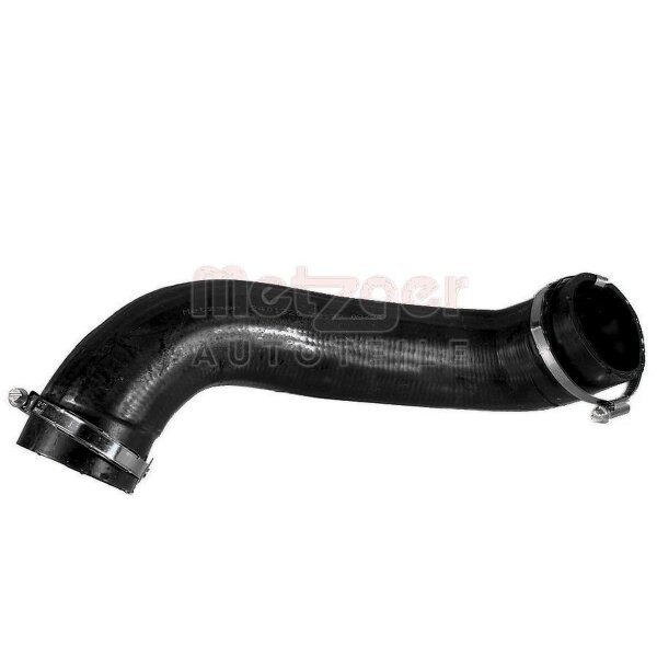 Charge Air Hose left with clamps METZGER suitable for e.g. JAGUAR XF