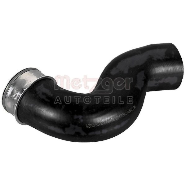 Ladeluftschlauch rechts ohne Schelle METZGER für u.a. FORD FIESTA