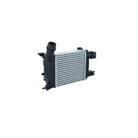 Intercooler heat exchanger principle 256 mm - 218 mm NRF for RENAULT CLIO