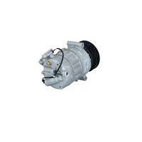 Air conditioning compressor 12 V Ø 120 mm R 134a PXC16 NRF for e.g. VOLVO V90