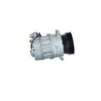Air conditioning compressor 12 V Ø 120 mm R 134a PXC16 NRF for e.g. VOLVO V90