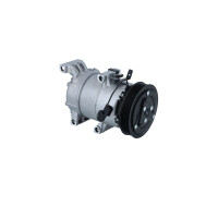 Air conditioning compressor 12 V Ø 124 mm R 134a VS12 NRF for e.g. KIA SOUL