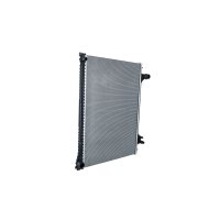 Kühler Motorkühlung Kühlrippen gelötet 723 - 485 mm Alu NRF für JAGUAR F-PACE