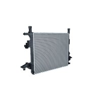 Kühler Motorkühlung Kühlrippen gelötet 565 - 485 mm Alu NRF für u.a. SKODA ENYAQ