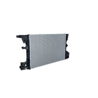 Radiator Engine cooling fins soldered 630 - 425 mm alu NRF for e.g. MB CLA