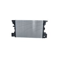 Radiator Engine cooling fins soldered 630 - 425 mm alu NRF for e.g. MB CLA