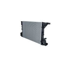 Radiator Engine cooling fins soldered 630 - 425 mm alu NRF for e.g. MB CLA
