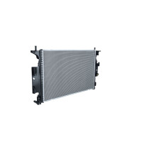 Radiator engine cooling cooling fins brazed 670 - 448 mm NRF for e.g. FORD KUGA