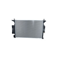 Radiator engine cooling cooling fins brazed 670 - 448 mm NRF for e.g. FORD KUGA