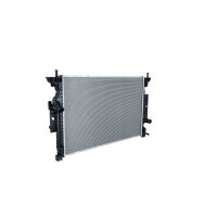 Radiator engine cooling cooling fins brazed 670 - 448 mm NRF for e.g. FORD KUGA