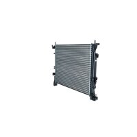 Kühler Motor Kühlrippen gelötet 564 - 476 mm Alu NRF für u.a. RENAULT KANGOO
