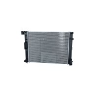 Kühler Motor Kühlrippen gelötet 510 - 417 mm Alu NRF für u.a. RENAULT CLIO