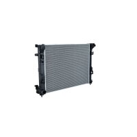 Kühler Motor Kühlrippen gelötet 510 - 417 mm Alu NRF für u.a. RENAULT CLIO