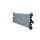Radiator engine cooling 780 - 395 mm alu NRF for e.g. FIAT DUCATO