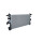 Radiator engine cooling 780 - 395 mm alu NRF for e.g. FIAT DUCATO