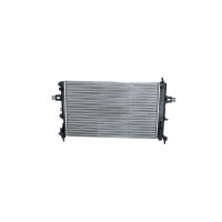 Kühler Motor Kühlrippen 600 - 378 mm Alu NRF für u.a. OPEL ASTRA