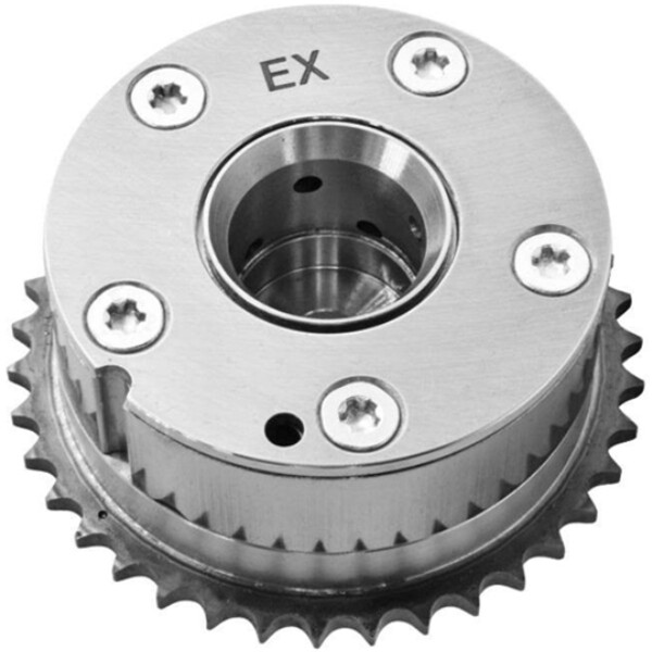 Camshaft Adjuster exhaust side 38 teeth PARTSTEC for e.g. RENAULT CLIO