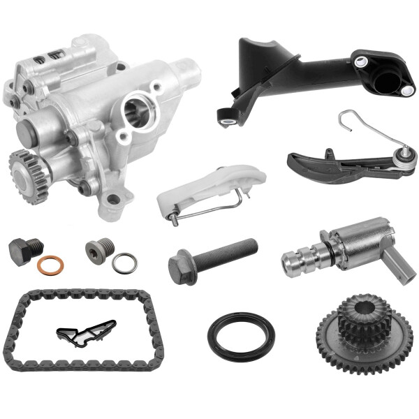 Oil pump set with screws PARTSTEC IAM-Expertise suitable for AUDI A4 and others