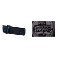 Luftmassenmesser 14 V Hitzdrahtmassensensor 5-polig VALEO...