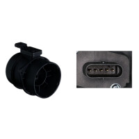 Luftmassenmesser 5 V Heißfilmmassensensor 4-polig...