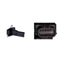 Luftmassenmesser 14 V Hitzdrahtmassensensor 5-polig VALEO...
