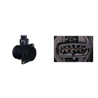 Luftmassenmesser 14 V Hitzdrahtmassensensor 5-polig VALEO...