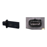 Mass Air Flow Sensor 14 V hot wire mass sensor 6-pin...