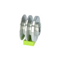 Riemenscheibe Generator Ø 80 mm 2 Rippen VALEO für MASSEY FERGUSON