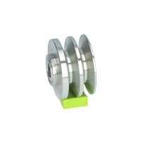 Riemenscheibe Generator Ø 80 mm 2 Rippen VALEO für MASSEY FERGUSON