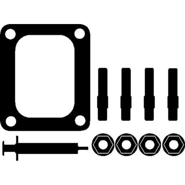 Loader mounting kit for 008TC17836000 MAHLE for IVECO STRALIS and others