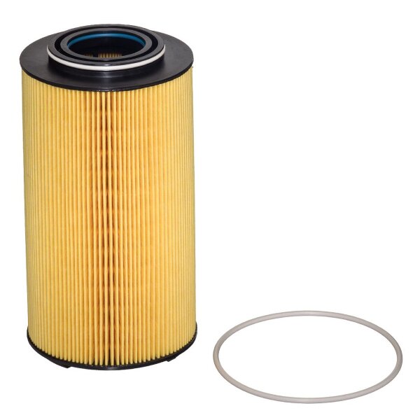 Oil filter insert Ø54mm Ø120mm HENGST FILTER for e.g. MAN TGX I