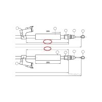 Seilzug Feststellbremse Scheibenbremse TRISCAN für...