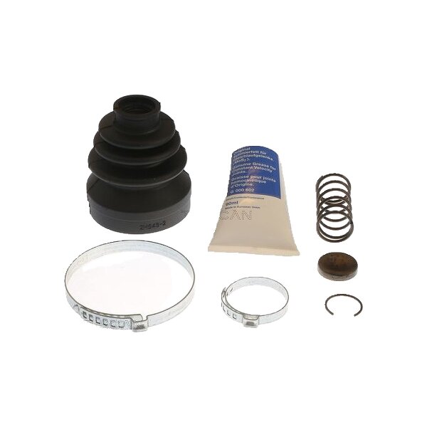 Bellow Kit Drive Shaft 83 mm rubber TRISCAN for e.g. RENAULT FLUENCE