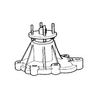Engine Cooling Water Pump TRISCAN IAM-Expertise fits...