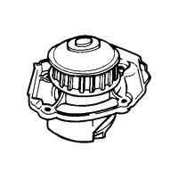 Engine Cooling Water Pump TRISCAN IAM-Expertise suitable...