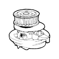 Engine Cooling Water Pump TRISCAN IAM-Expertise suitable...