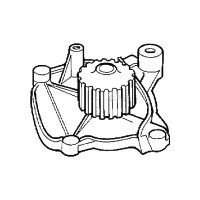 Engine Cooling Water Pump TRISCAN IAM-Expertise suitable...