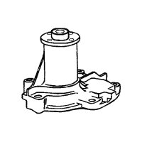 Engine Cooling Water Pump TRISCAN IAM-Expertise fits...