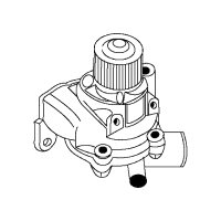 Engine Cooling Water Pump TRISCAN IAM-Expertise suitable...