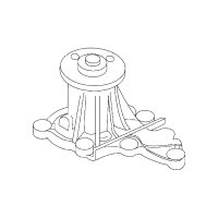 Engine Cooling Water Pump TRISCAN IAM-Expertise fits...